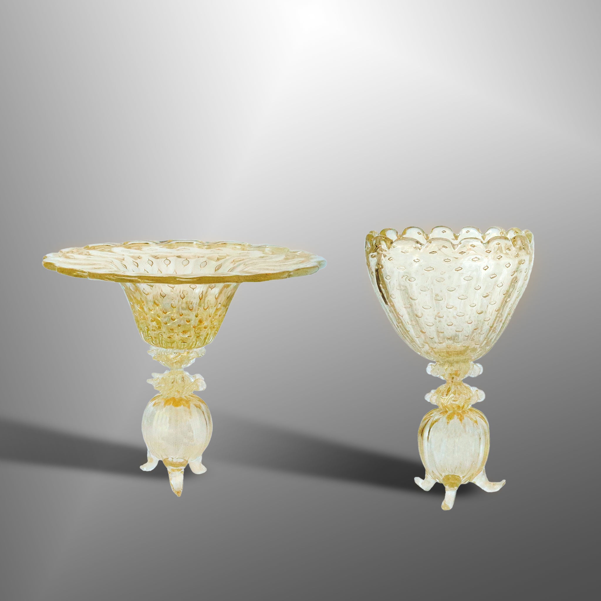 Vase with sphere and classical decoration