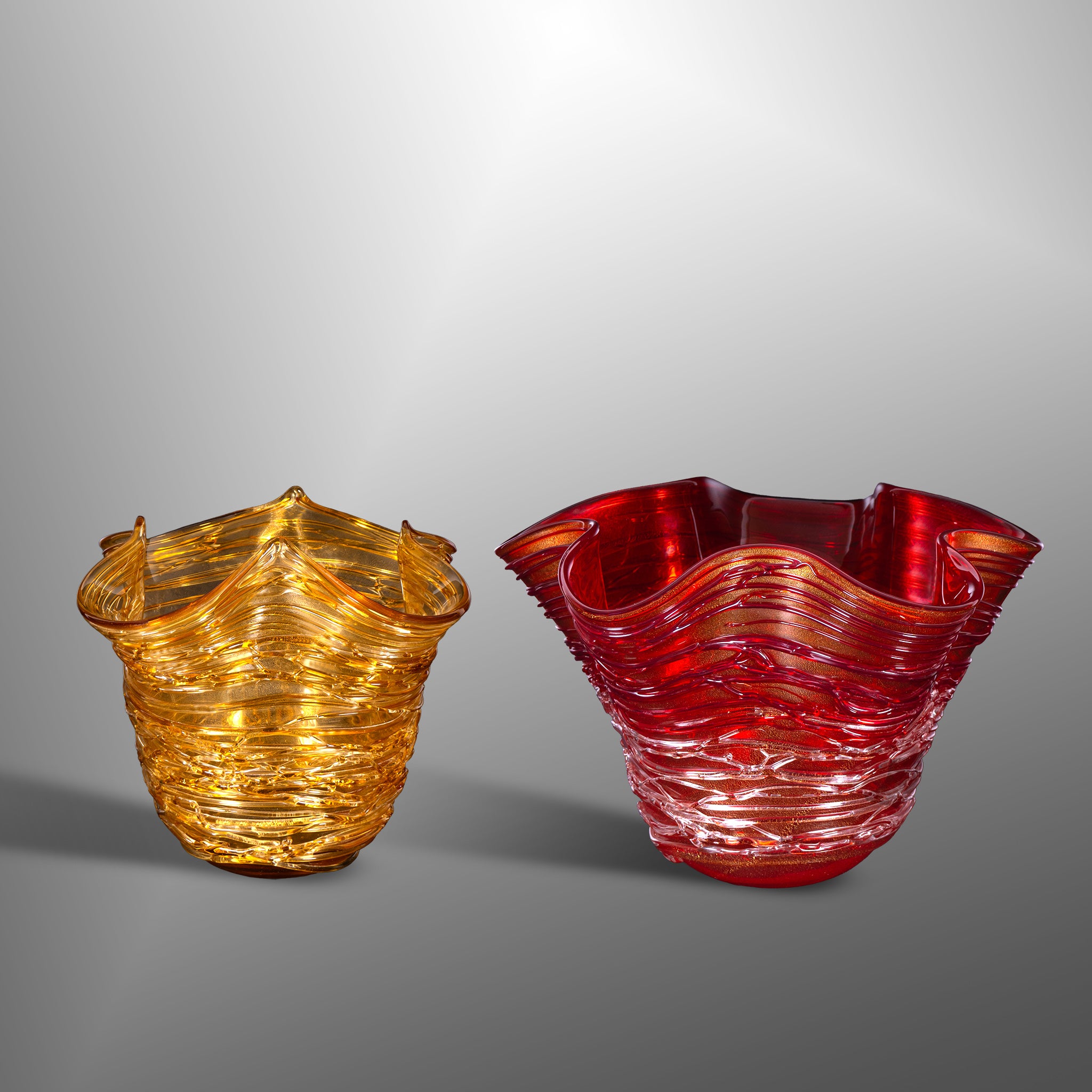 Vases with decoration