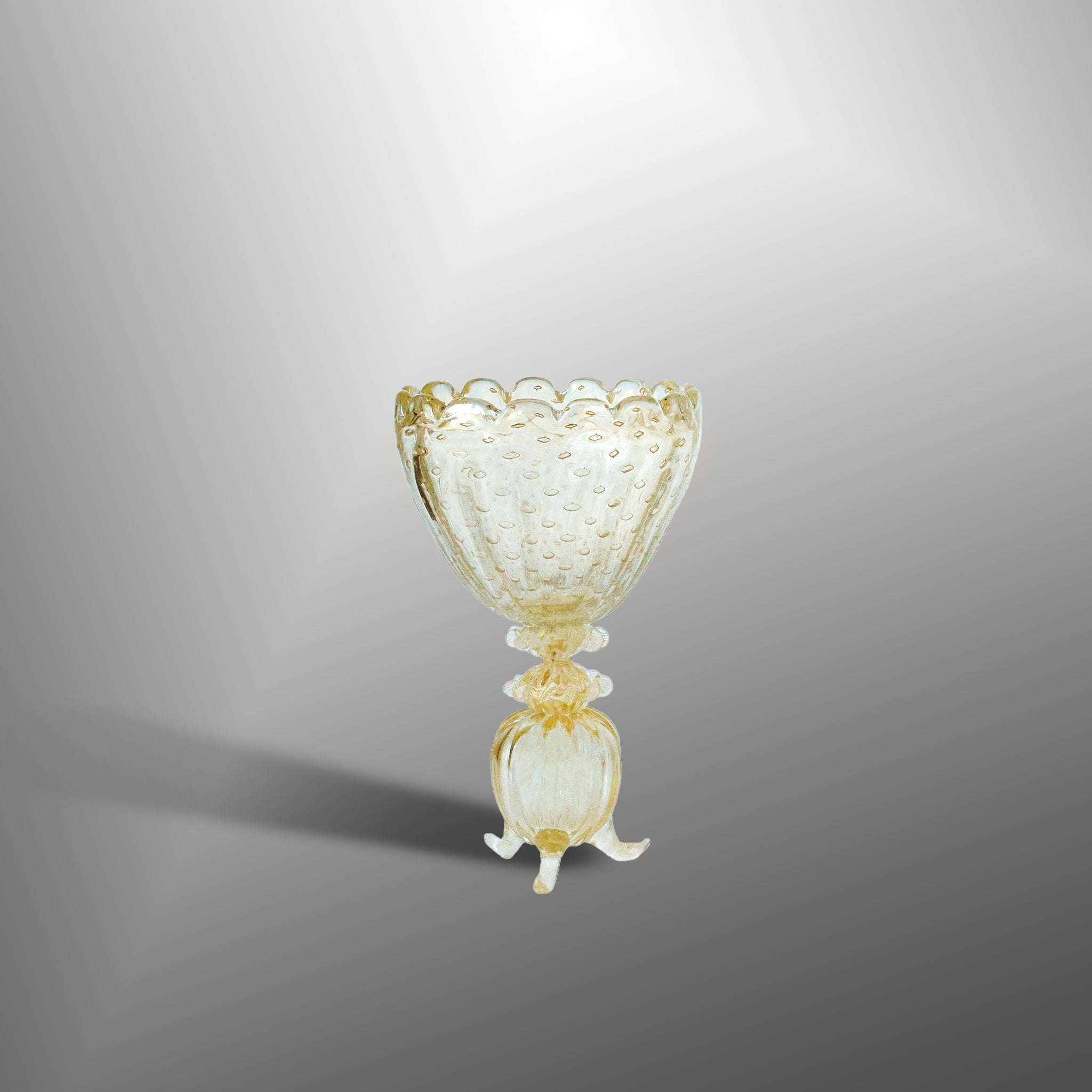 Vase with sphere and classical decoration