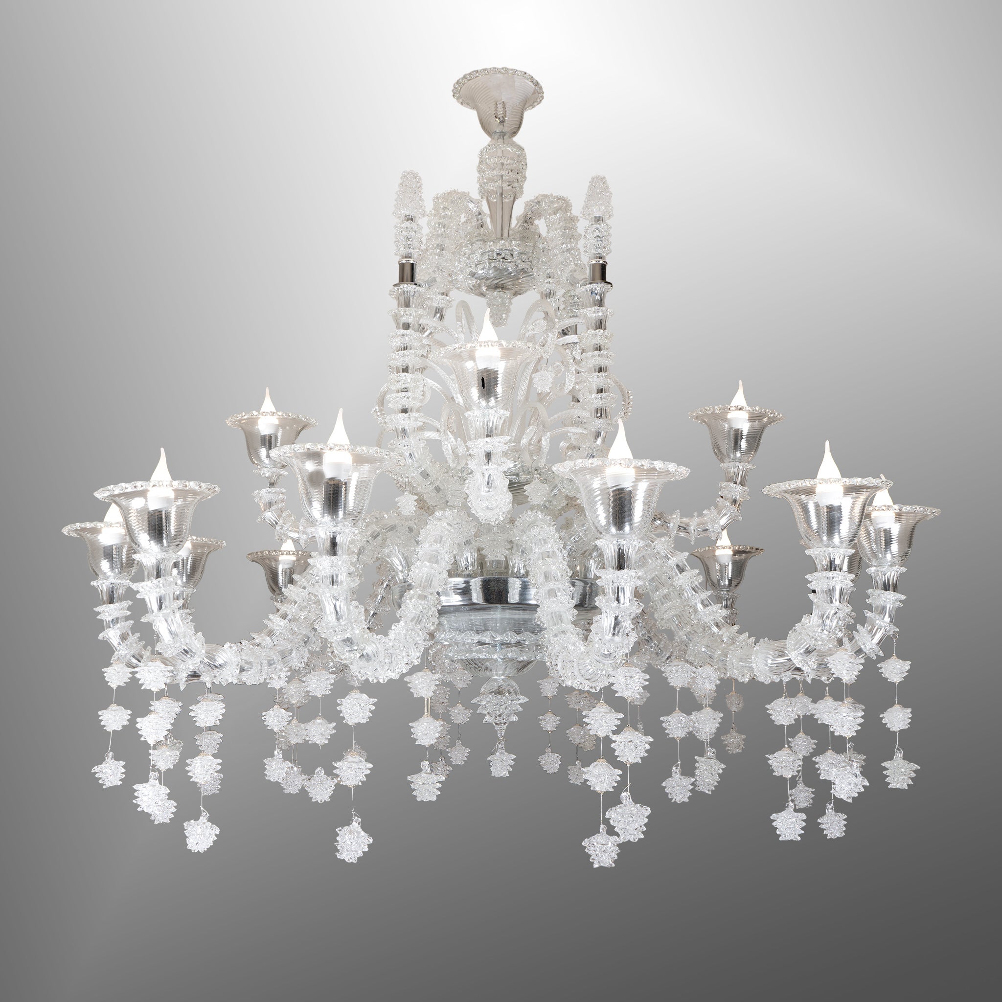Cipro Chandelier - 12+4 Lights