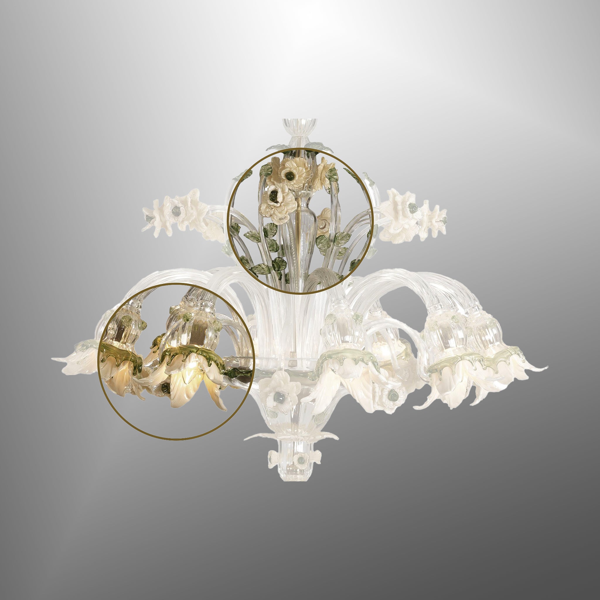 Cefalonia Chandelier - 6 to 12 Lights