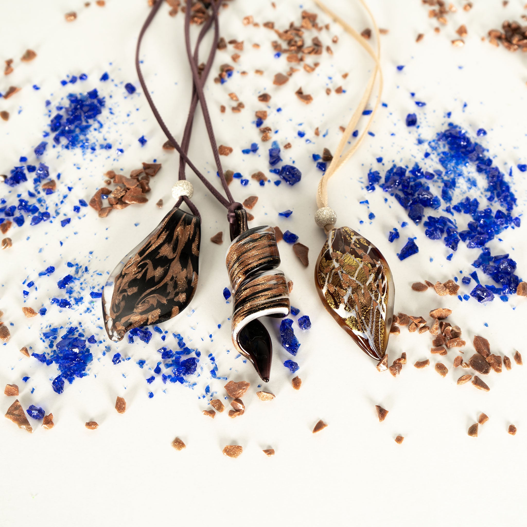 Venetian Heart – Blue and Aventurine