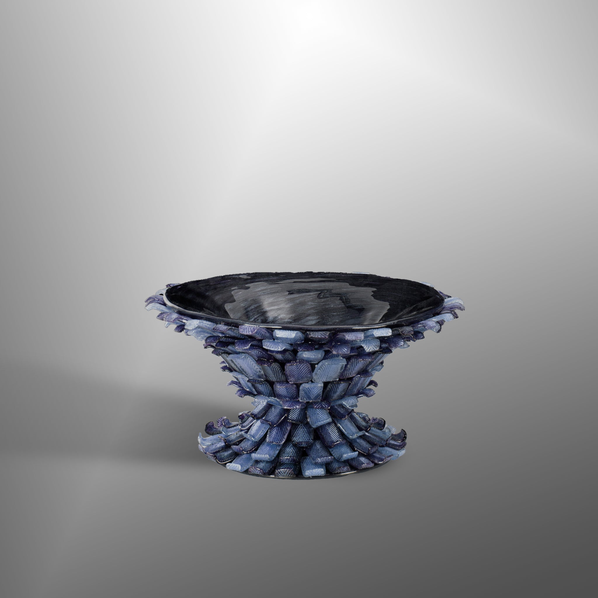 Vaso Foglie di Murano