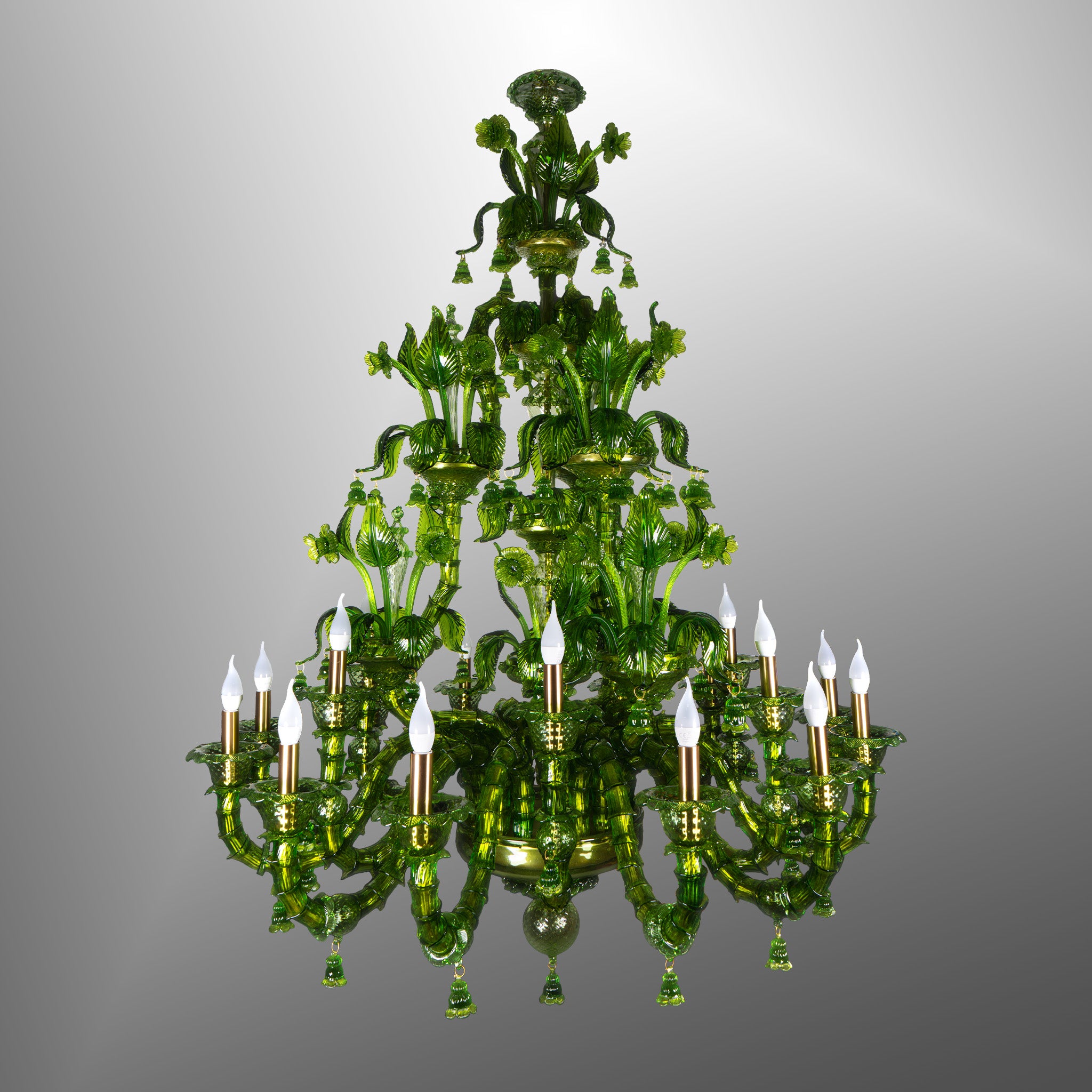 Lampadario Erba Virginia Verde